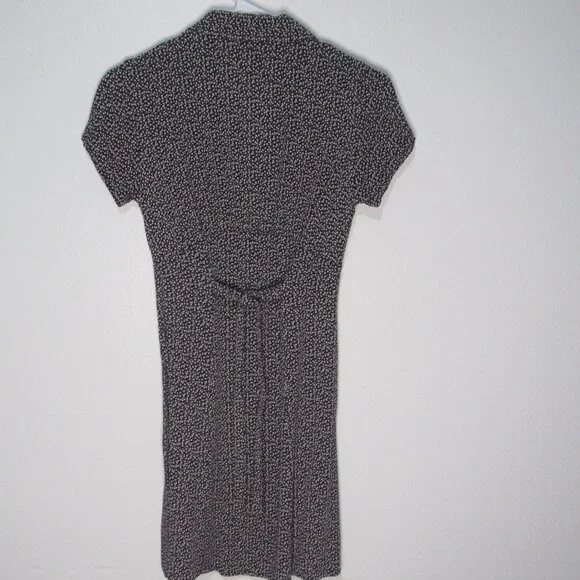 90s Floral Button Down Karen Kane Mini Dress Size 6 - Picture 2 of 7